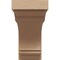 Ekena Millwork 9"W x 27"D x 18"H Classic Warren Rough Cedar Woodgrain TimberThane Corbel, Primed Tan CORUR09X27X18WARRCPR - alternate 5